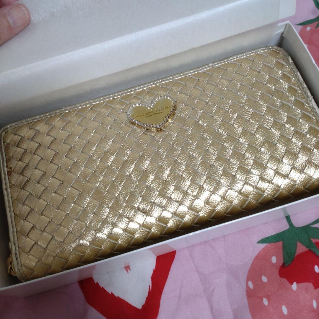 Samantha Thavasa　petitChoice　ゴールド　長財布