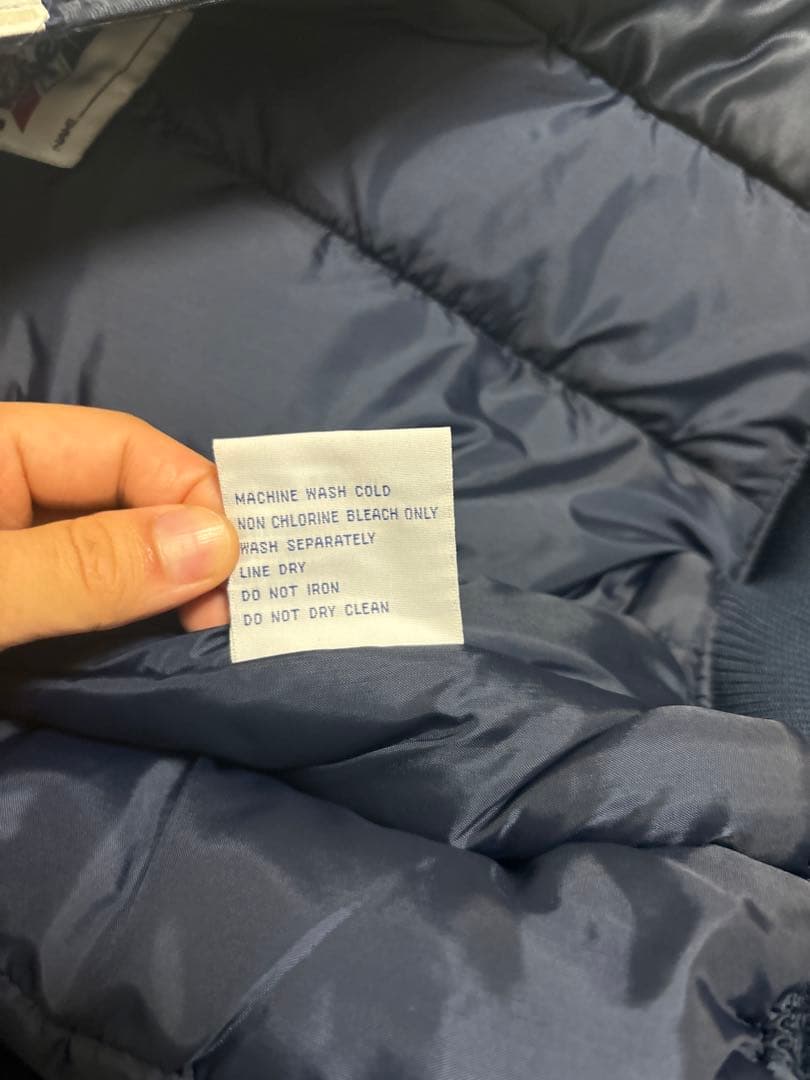 Majestic Yankees スタジャン ネイビー XL