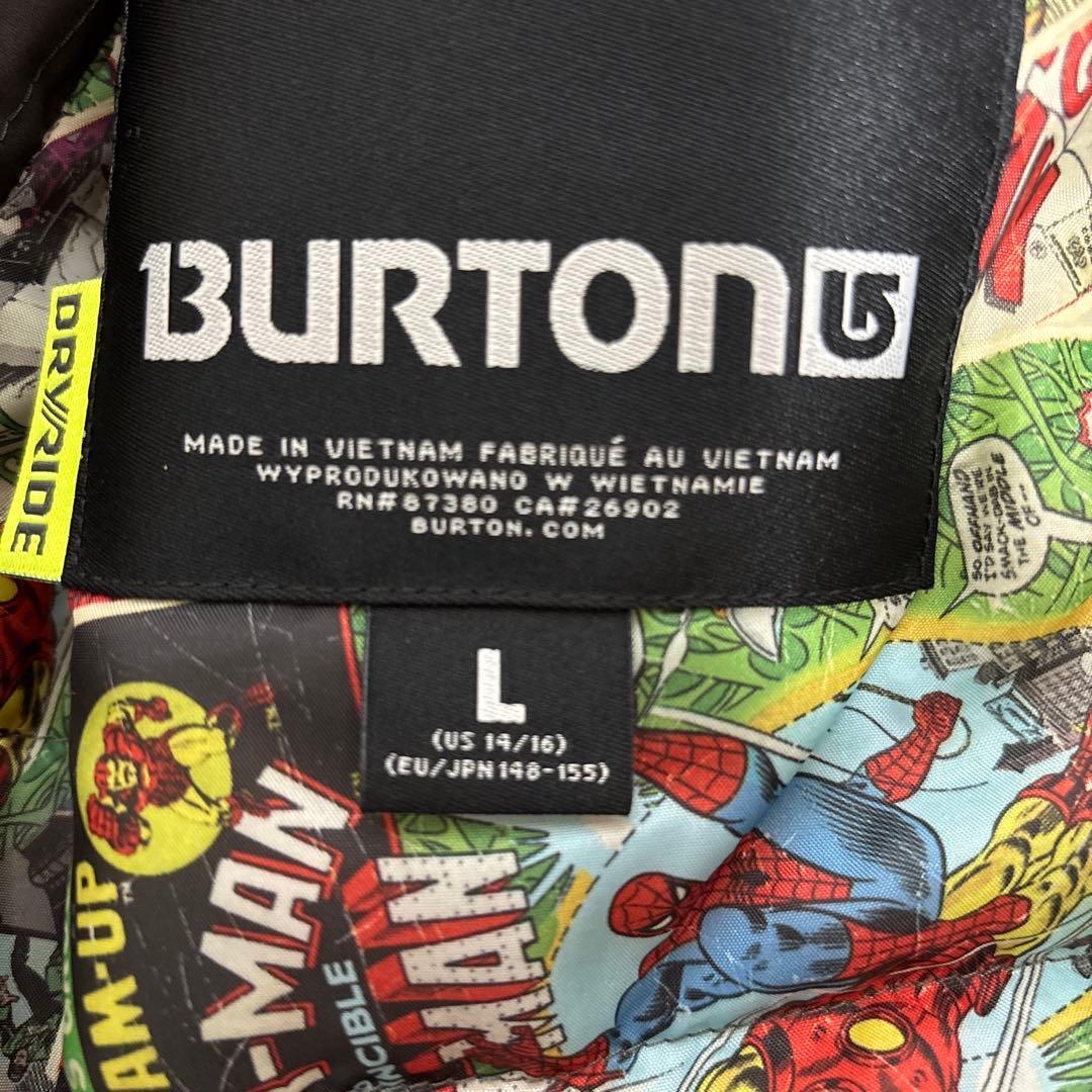 最終値下げ　BURTON 　L スノーボードウェア ジャケット150 マーベル
