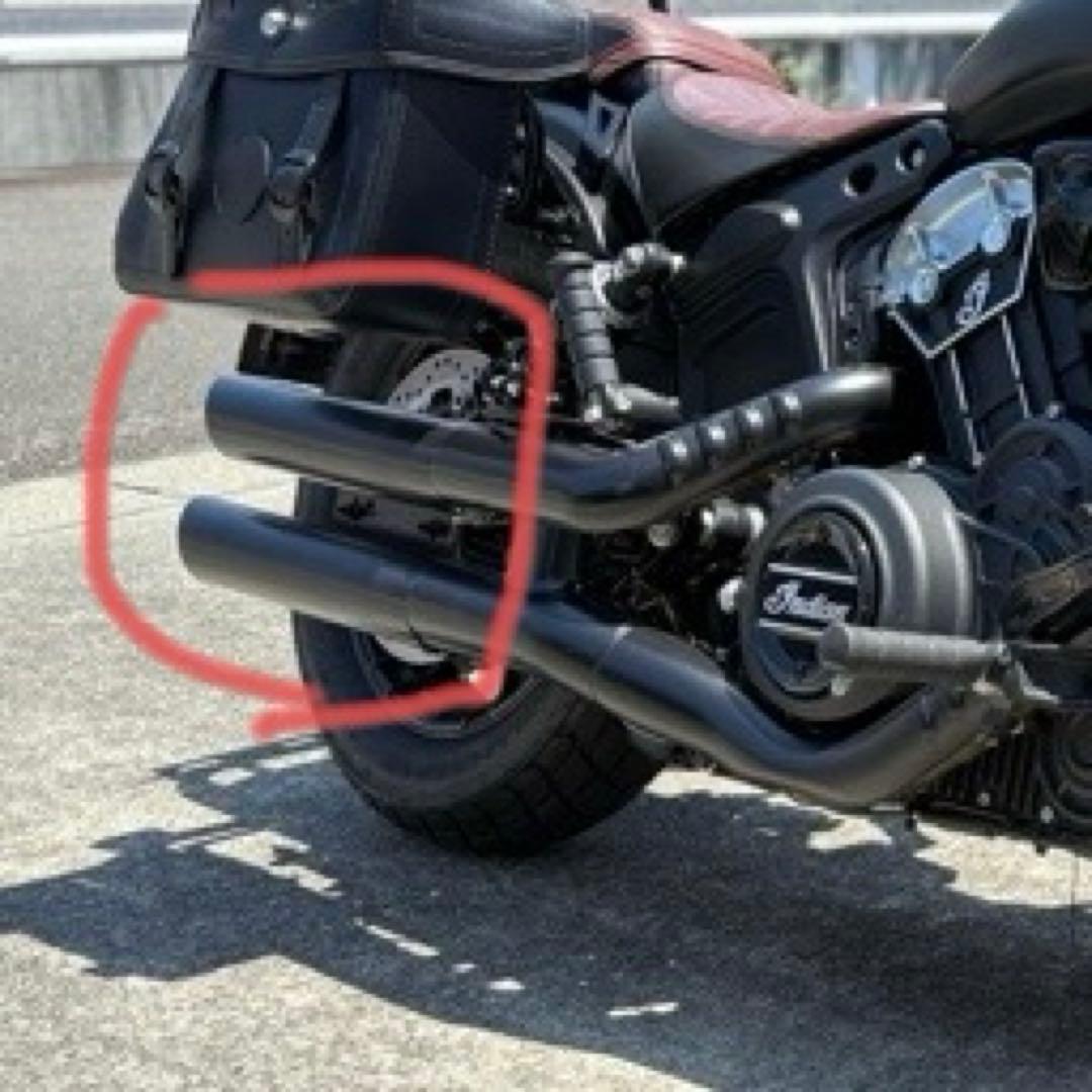 VANCE & HINES マフラー　インディアン　スカウトボバー用