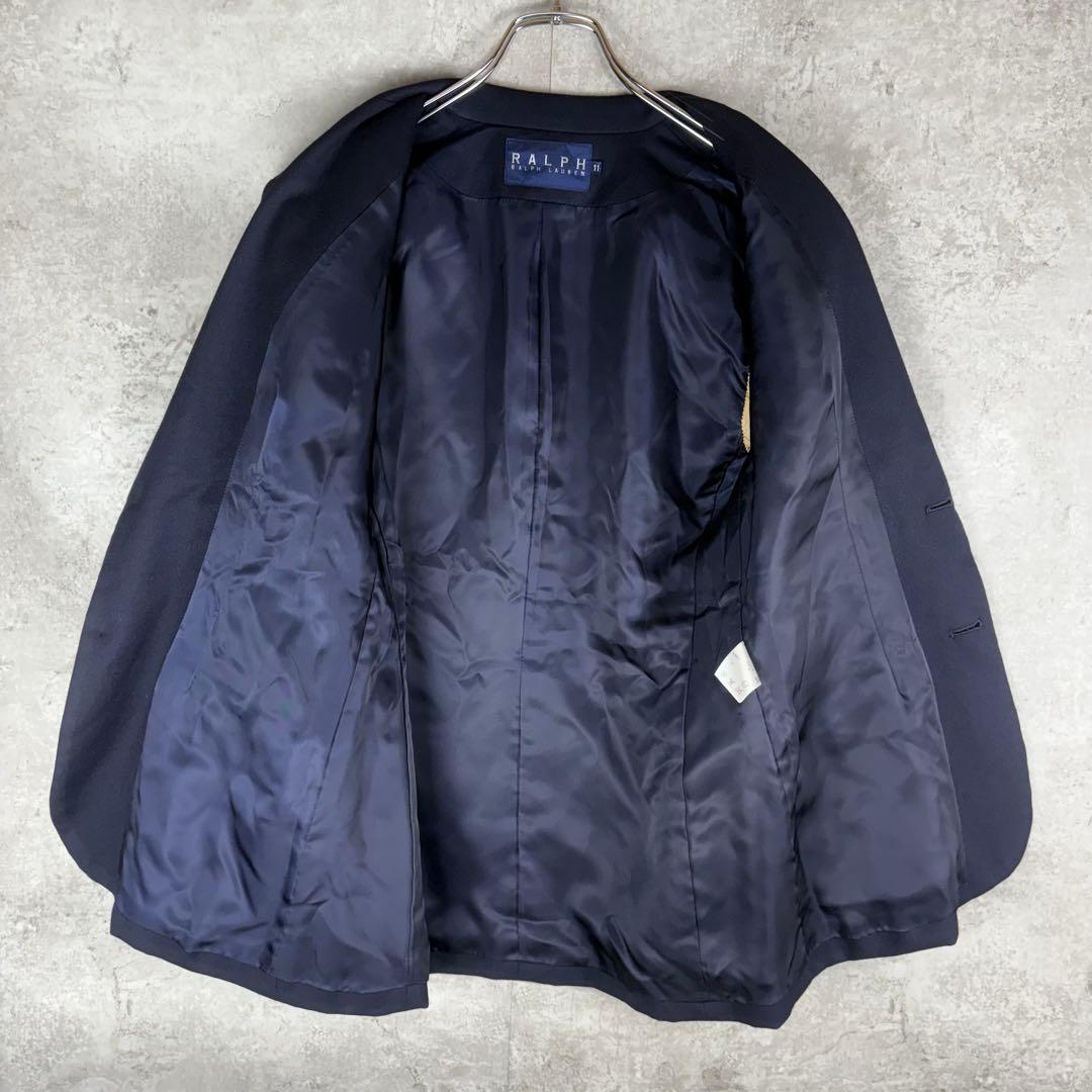 美品　ラルフローレン　紺ブレ　ジャケット　金ボタン　11号　インパクト21