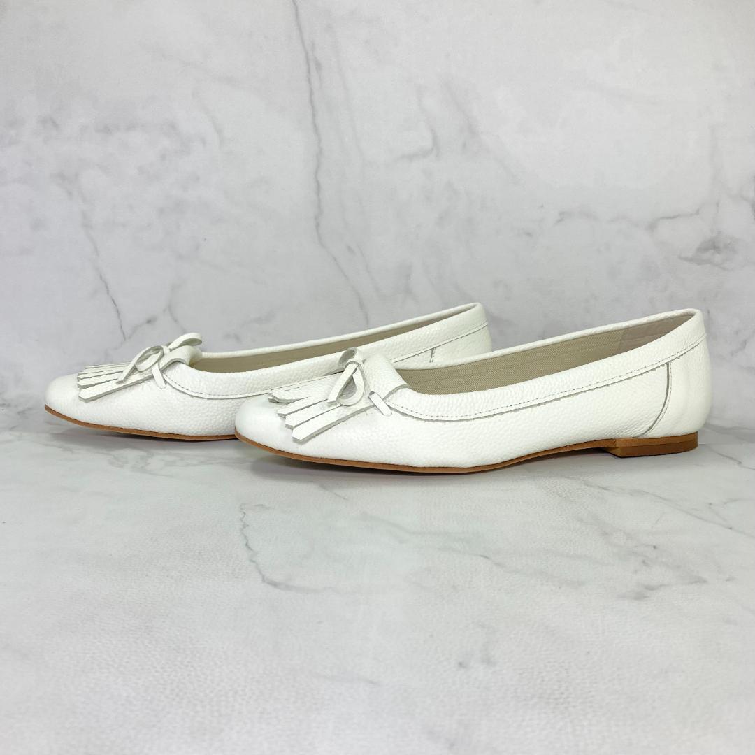 【みっこ 様】LE TALON レザーキルトタッセルフラット