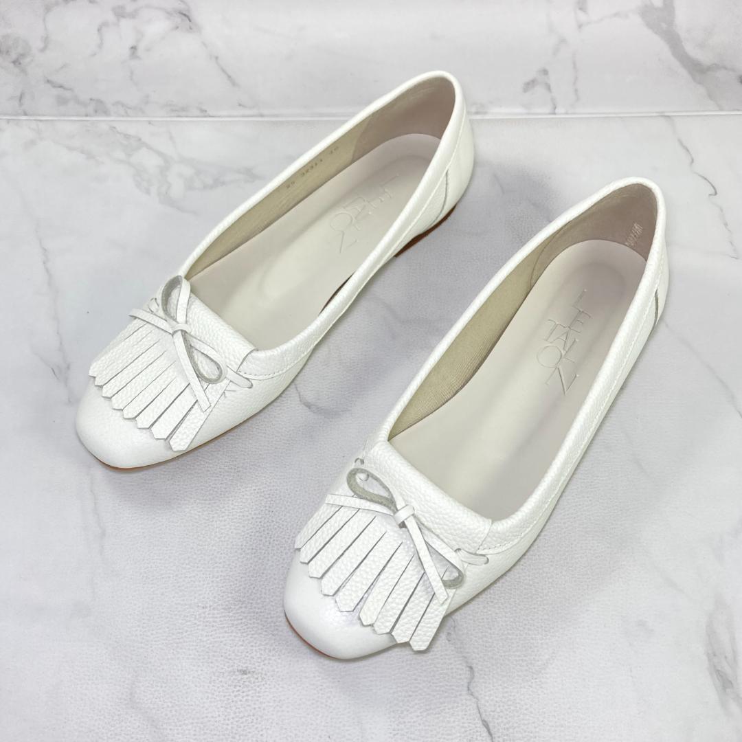 【みっこ 様】LE TALON レザーキルトタッセルフラット