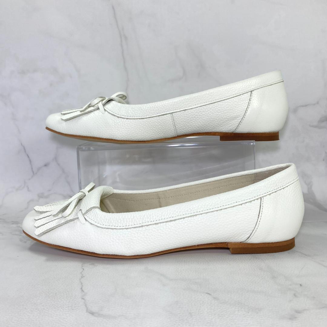 【みっこ 様】LE TALON レザーキルトタッセルフラット