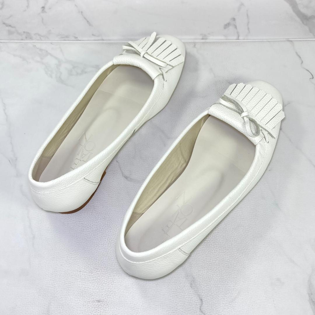 【みっこ 様】LE TALON レザーキルトタッセルフラット