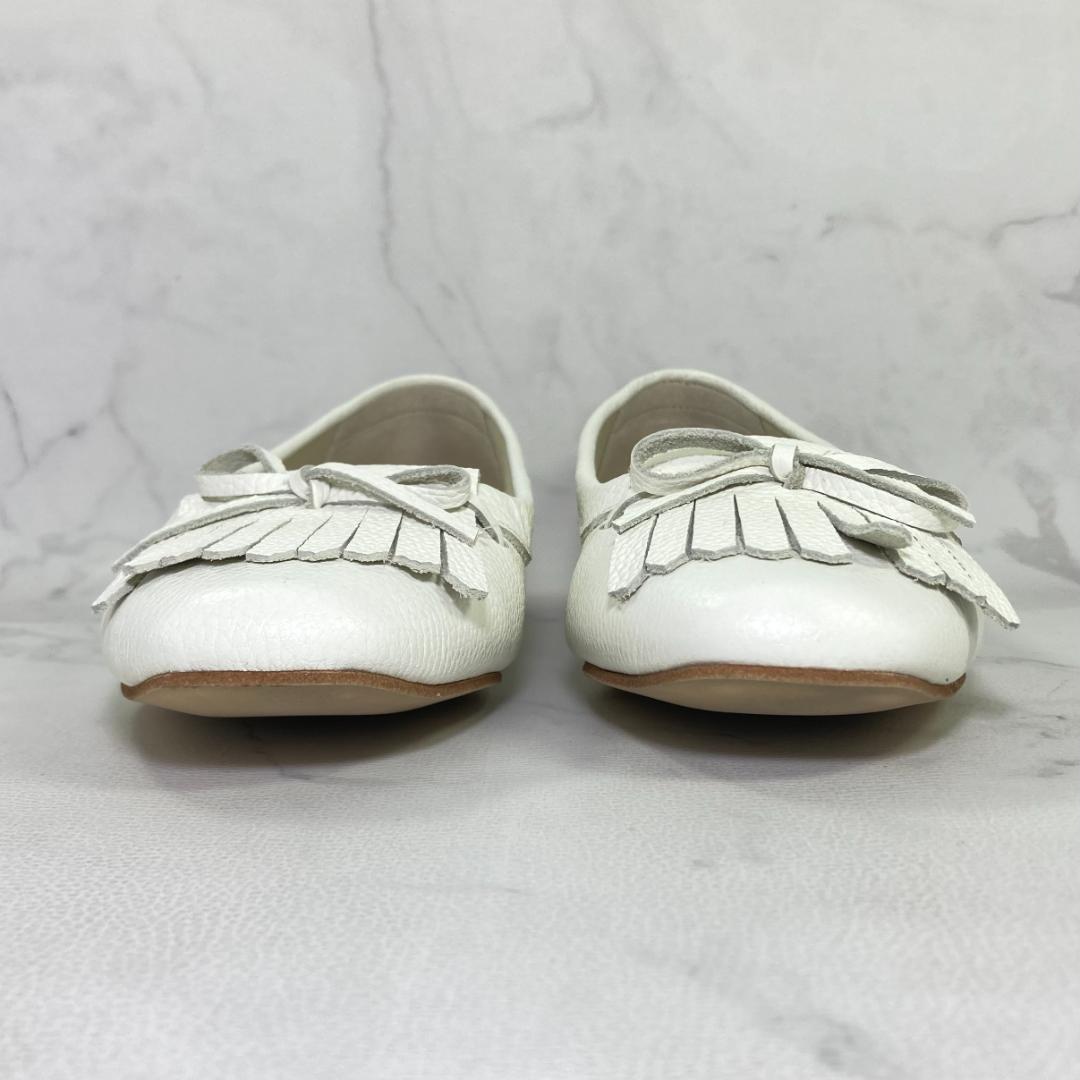 【みっこ 様】LE TALON レザーキルトタッセルフラット