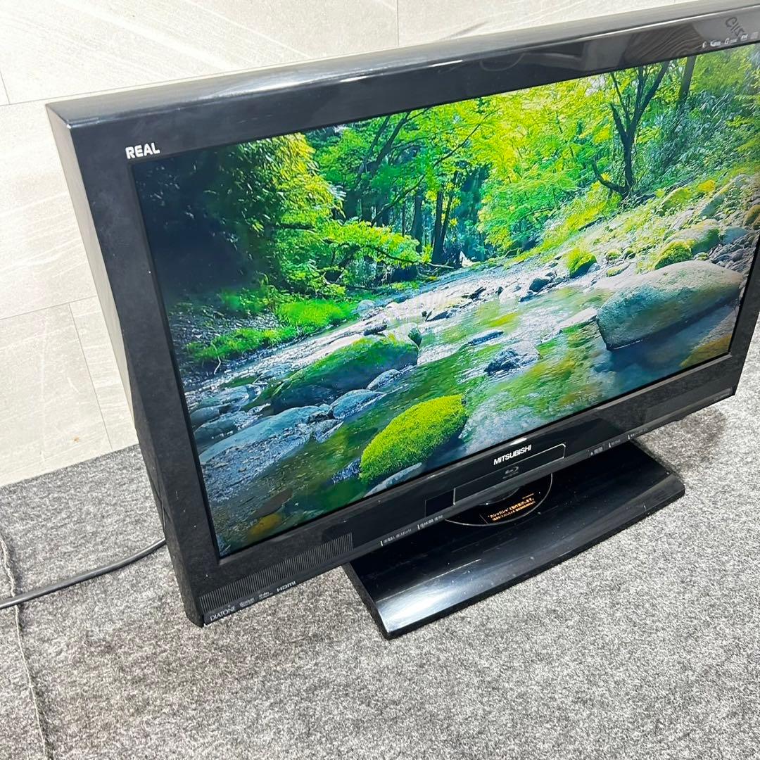三菱電機 液晶テレビ 32インチ REAL Blu-Ray内蔵 d4776