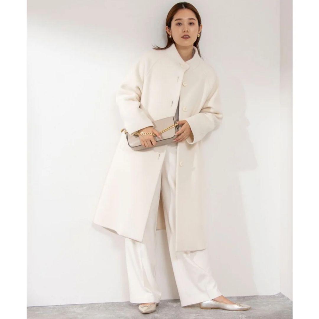 【いちご】【新品】ノーリーズ NOLLEY'S スタンドカラーコート