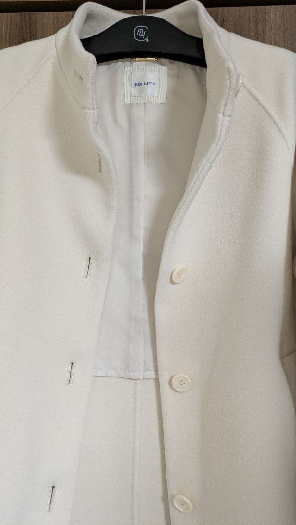 【いちご】【新品】ノーリーズ NOLLEY'S スタンドカラーコート