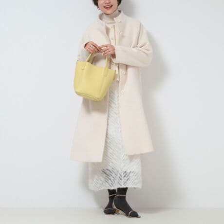 【いちご】【新品】ノーリーズ NOLLEY'S スタンドカラーコート