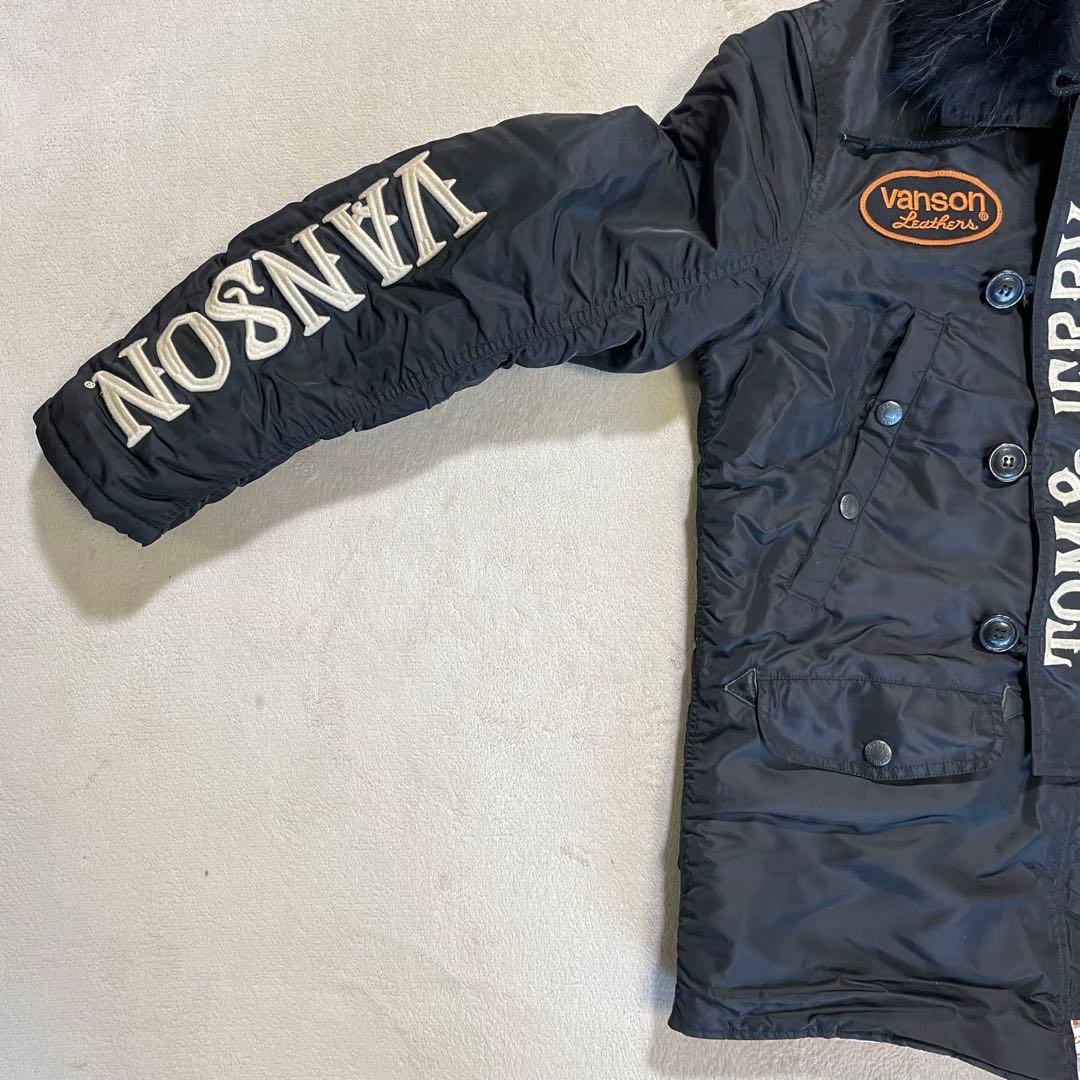 VANSON N-3B トムとジェリー　フライトジャケット　M