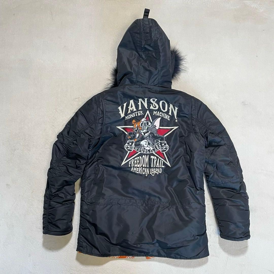 VANSON N-3B トムとジェリー　フライトジャケット　M