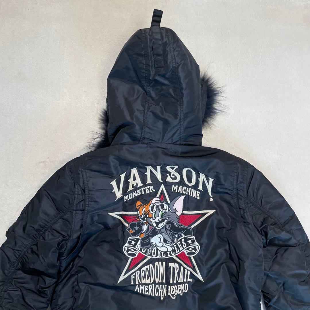 VANSON N-3B トムとジェリー　フライトジャケット　M