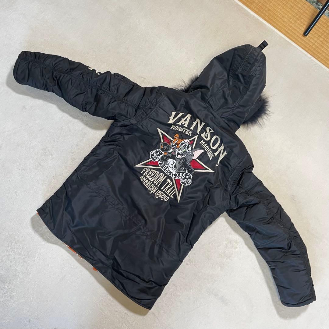VANSON N-3B トムとジェリー　フライトジャケット　M