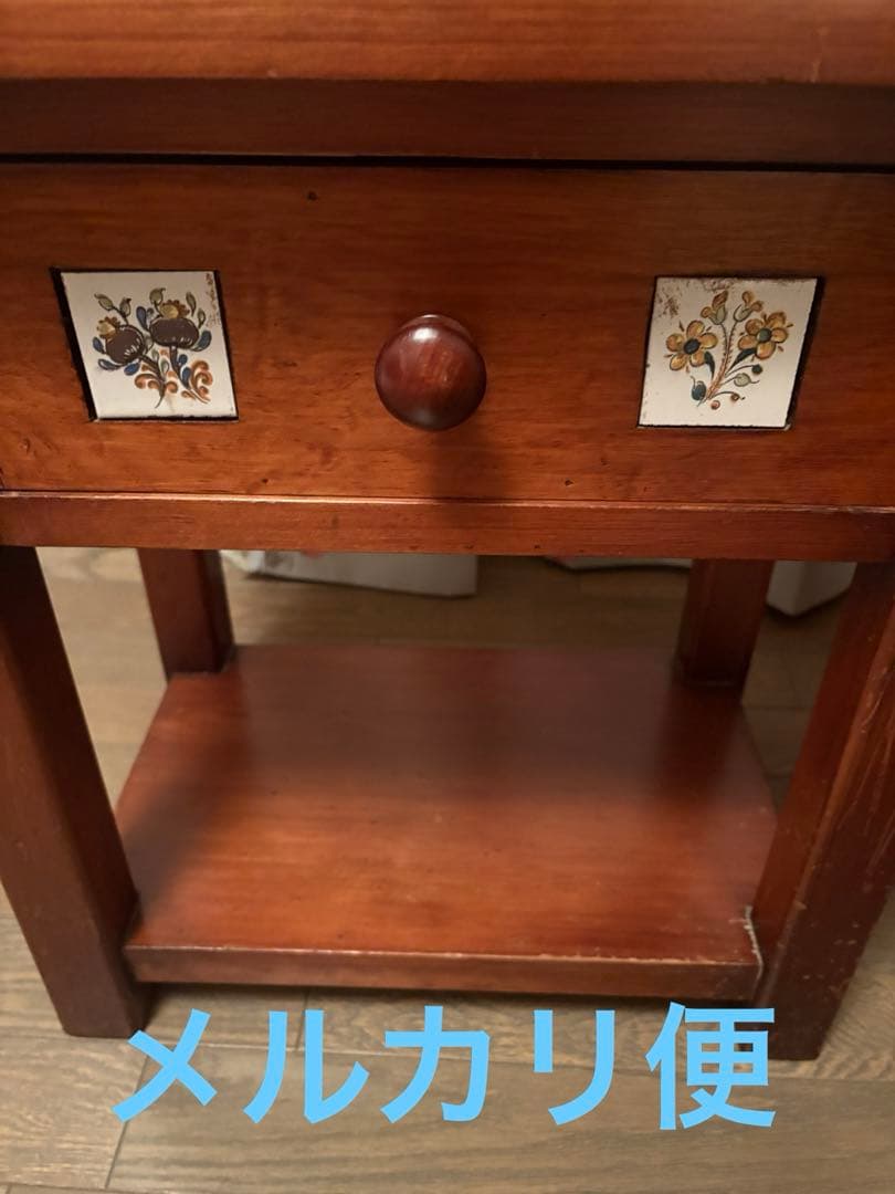 【売切価格】アクタス取扱 スペイン タイル サイドテーブル①