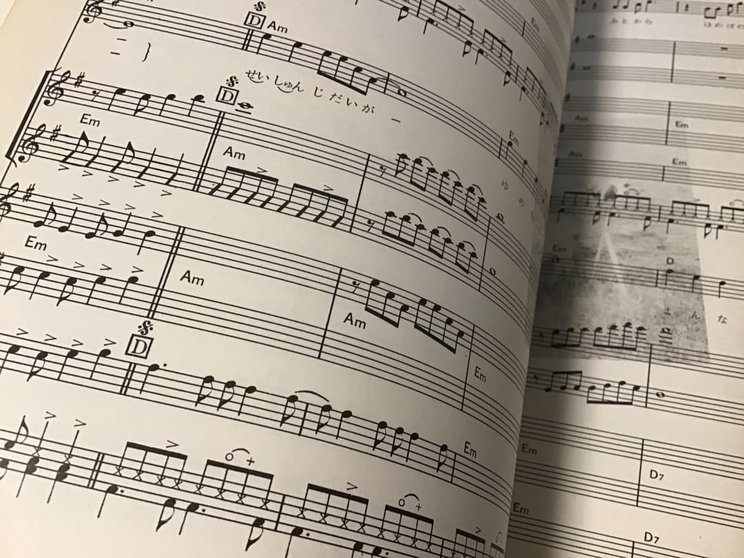 S/楽譜/森田公一とトップギャラン/青春時代/バンドスコア&ピアノ&メロディー