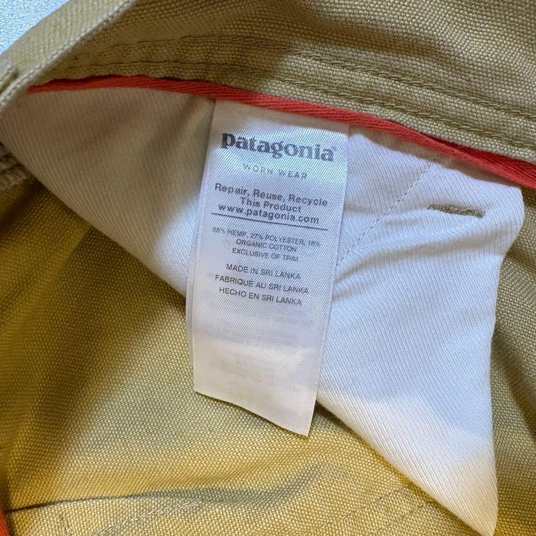【破格】patagonia オールシーズンズヘンプパンツ　ダブルニー　32