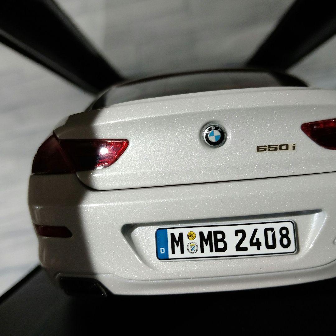 アソパソマソ1/18 BMW6シリーズ　グランクーペ　ディーラー品ミニカー