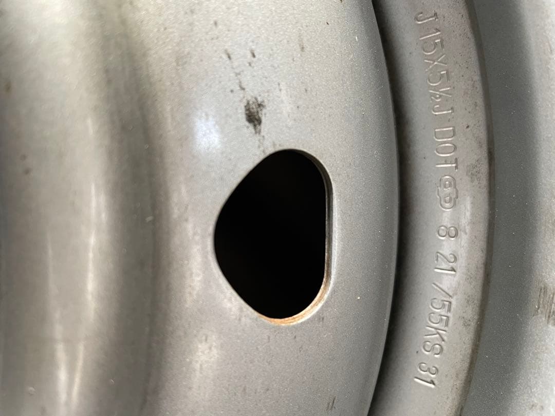 15インチ ホイール シルバー ブラック J15X5.5J 4本