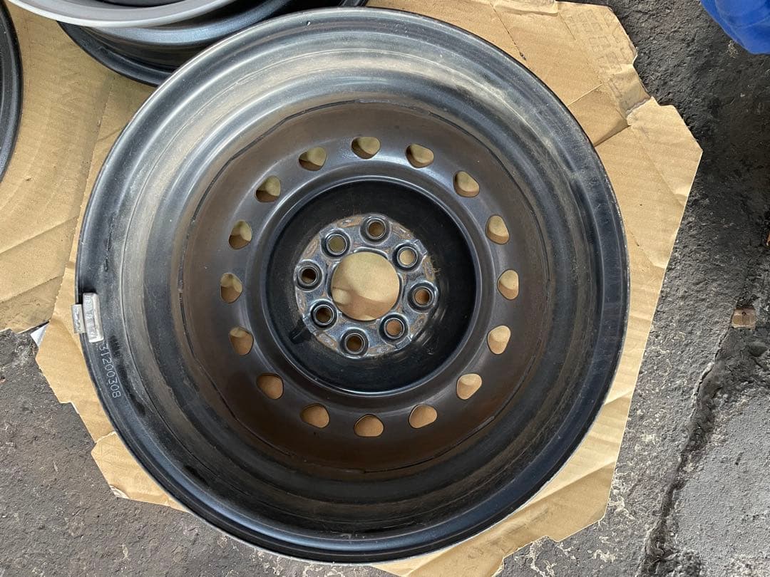 15インチ ホイール シルバー ブラック J15X5.5J 4本