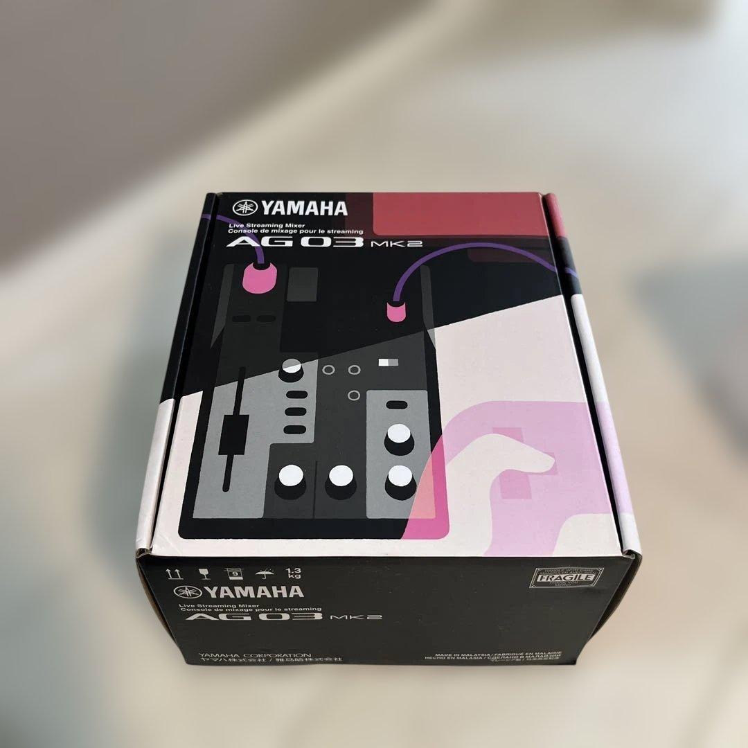 YAMAHAオーディオインターフェースAG03MK2B