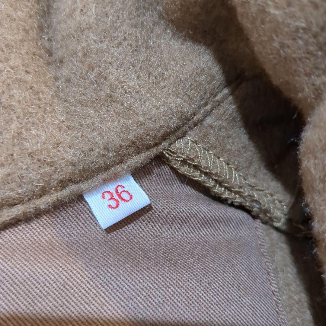 mizutama ダントン キャメル ウールモッサ ロングコート