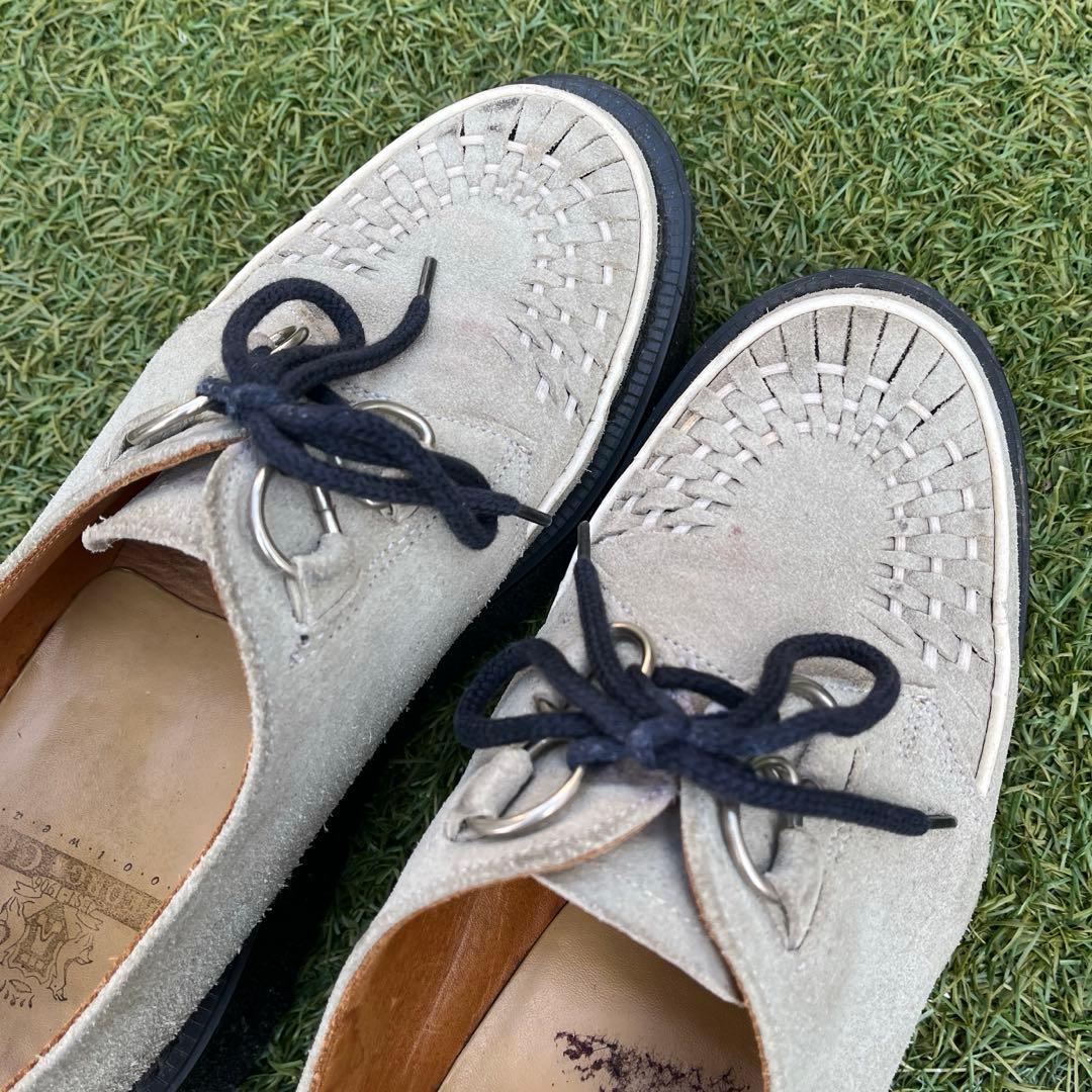 E COX／ジョージコックス／ラバーソール／イングランド製／3588