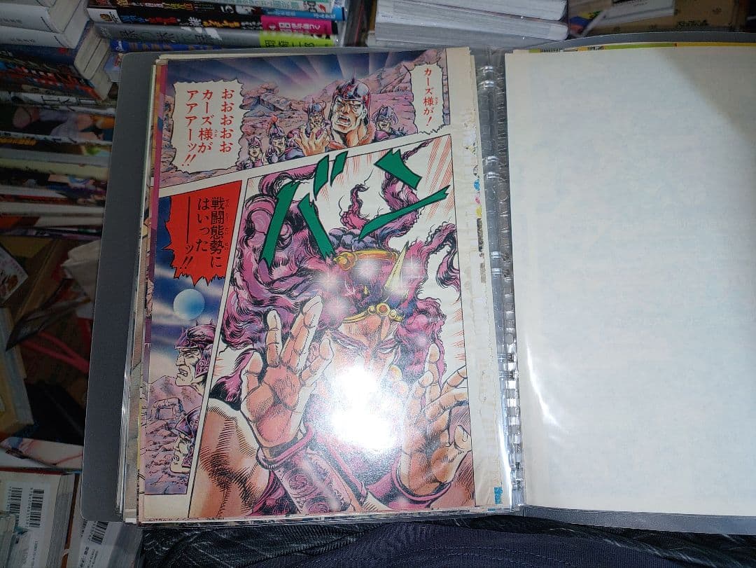 ジョジョの奇妙な冒険 メモリアルカード10枚+ 第2〜3部カラーページ切り抜き