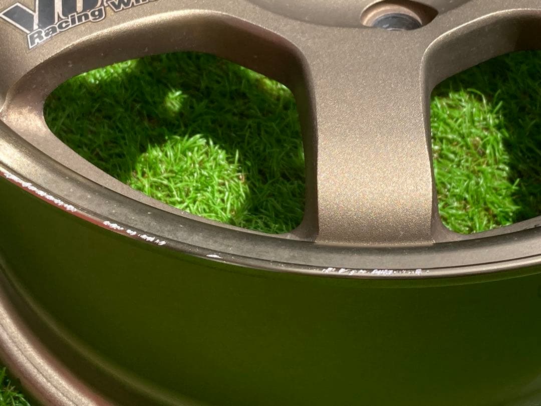 AZ-1のフロントで使用 RAYS TE37 14インチ6J114.3ホイール