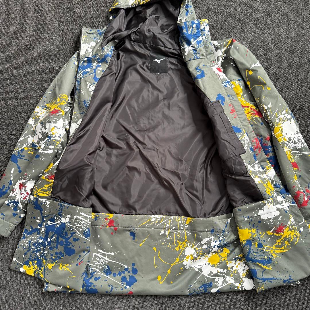 新品未使用　ミズノ　2way ウェア　ポンチョ　ジャケット　パスケース付き