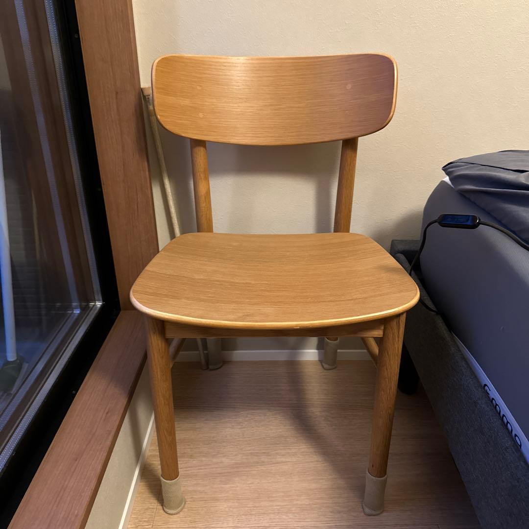 さ*ん様 無印良品　MUJI ラウンドチェア・オーク材