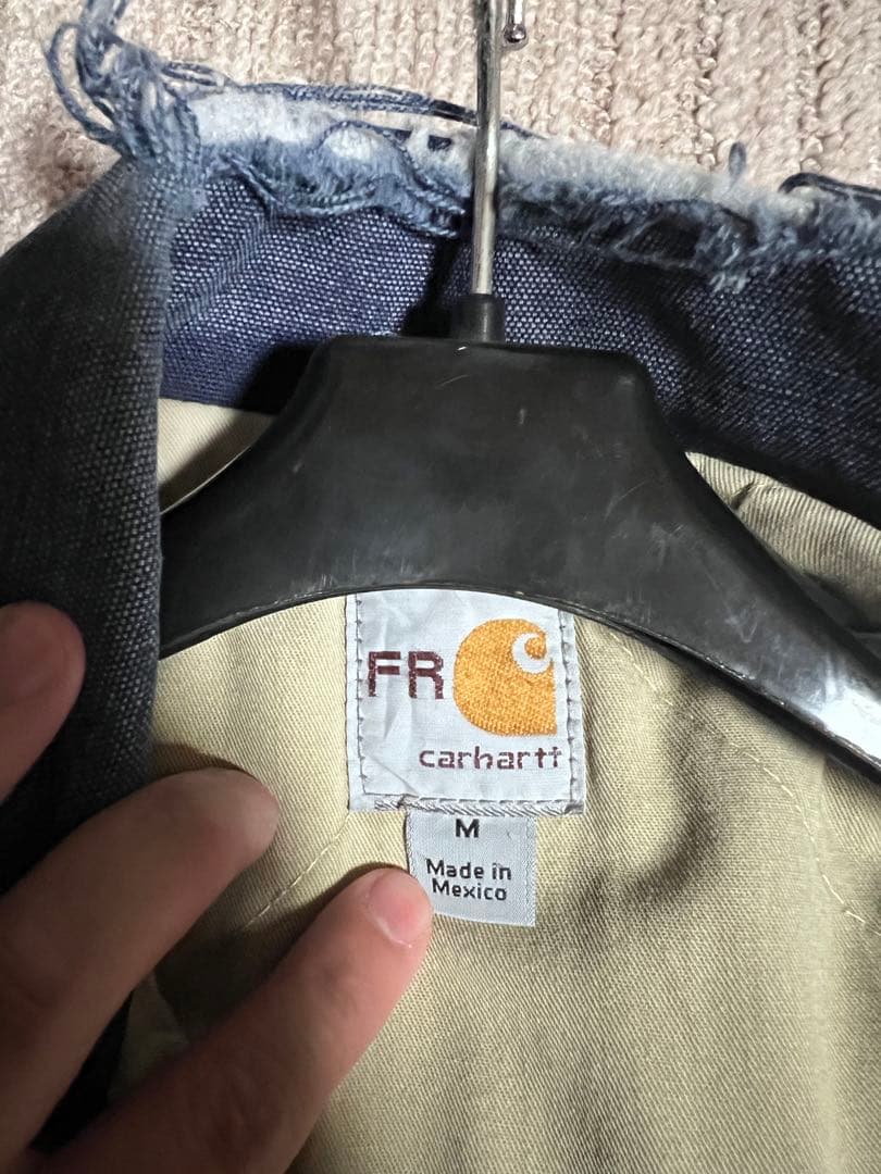 【最高襤褸】Carhartt FR ダックトラディショナル　ナス紺　M