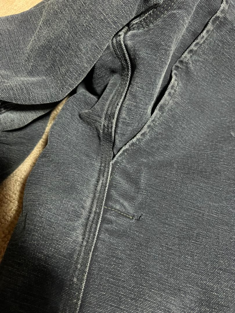 【最高襤褸】Carhartt FR ダックトラディショナル　ナス紺　M