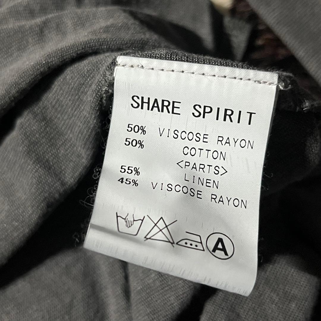 Share spirit long sleeve gimmick カットソー