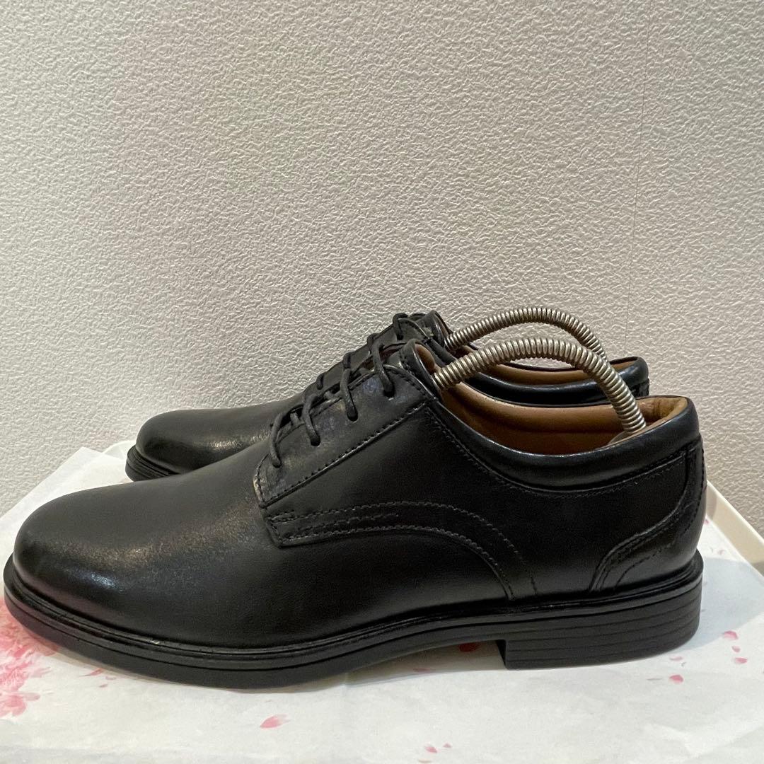 Clarks ビジネスシューズ オックスフォード プレーントゥブラック26.5㎝