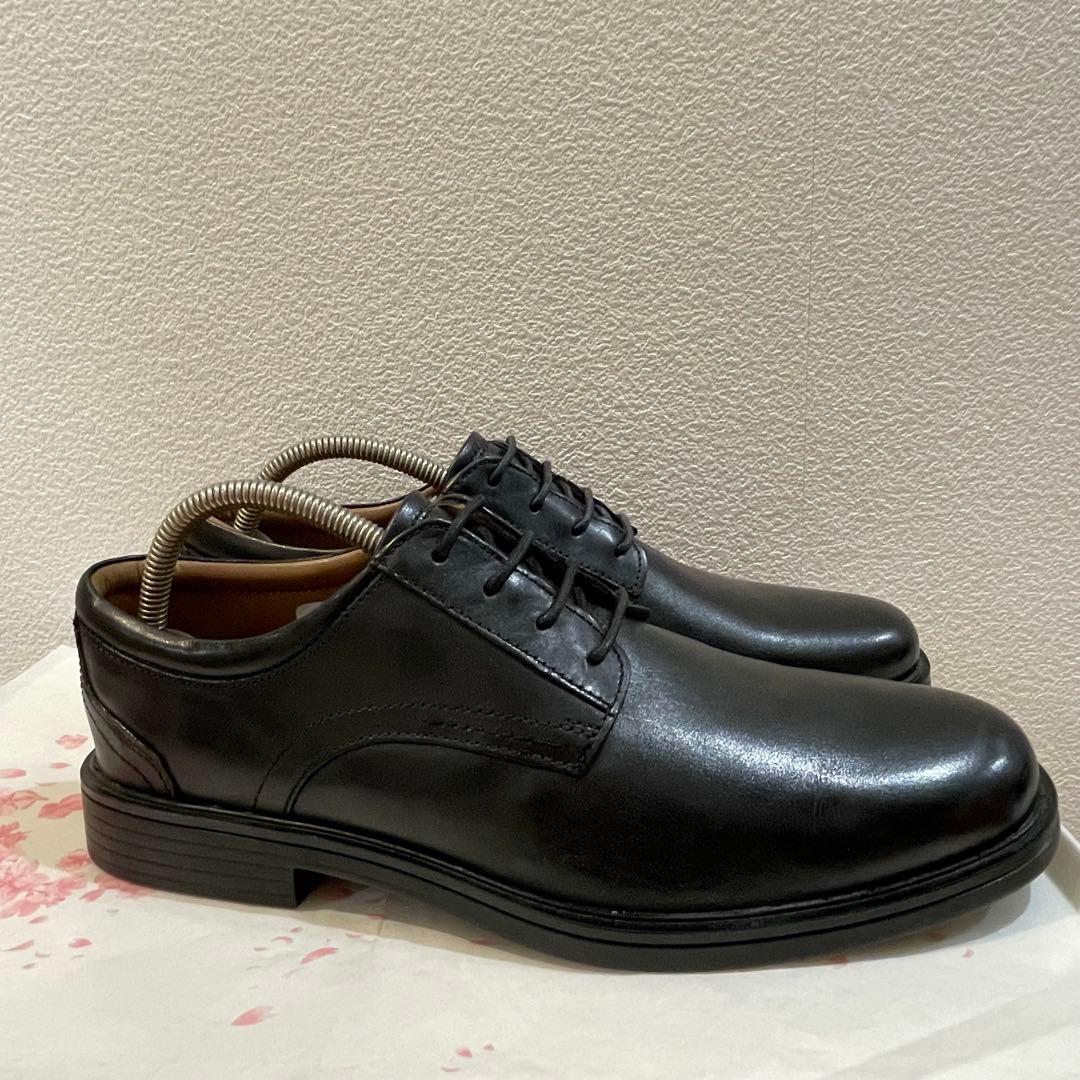 Clarks ビジネスシューズ オックスフォード プレーントゥブラック26.5㎝