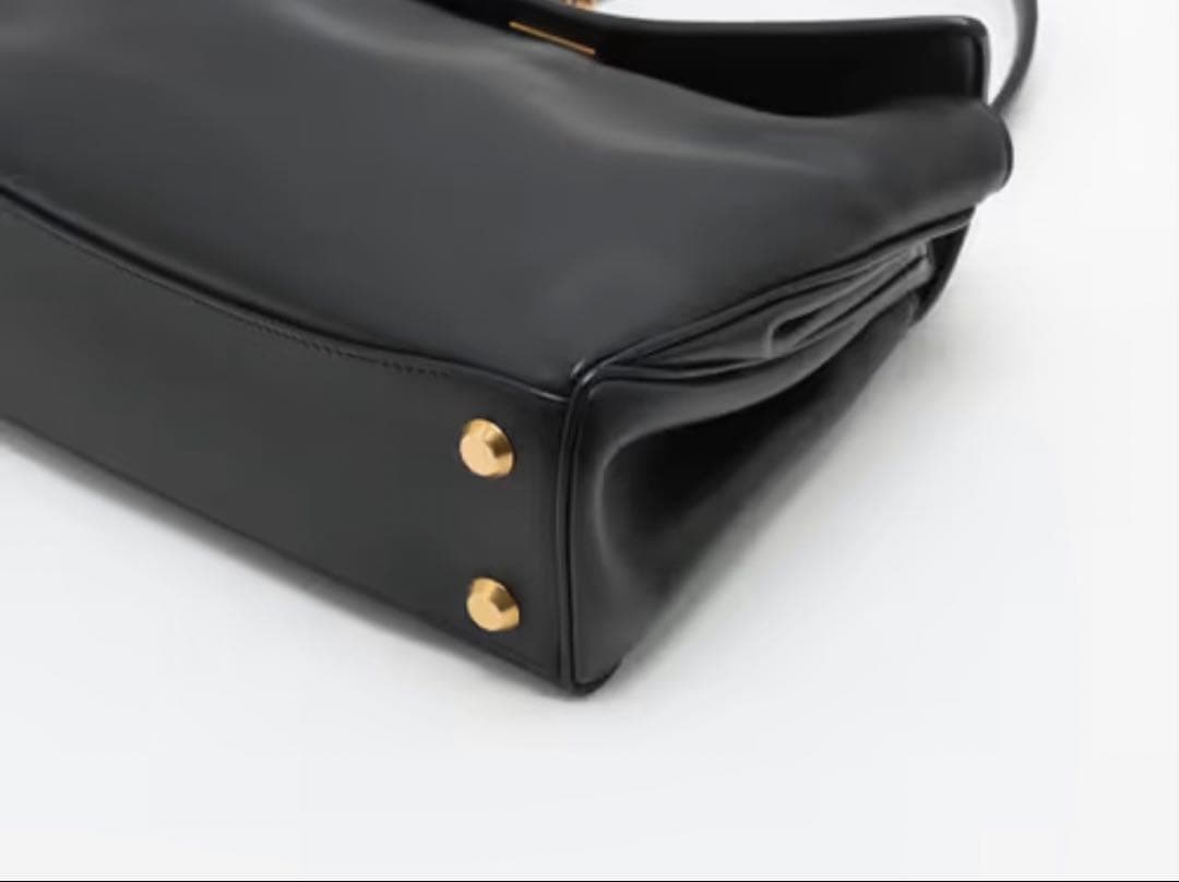 バレンシアガ　ロデオ　ハンドバッグ　スモール　ブラック　黒