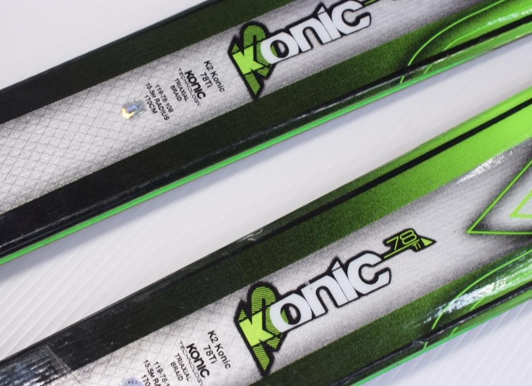 ☆ K2 ikonic78 Ti 170㎝ 軽量SET オールマウンテンスキー板