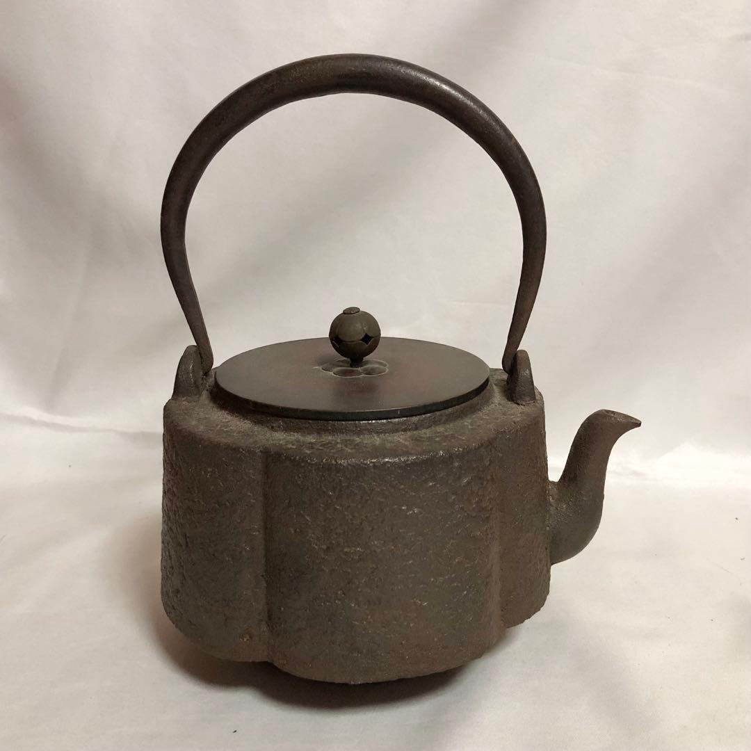 龍文堂　鉄瓶　龍文堂造/茶道/日本茶/煎茶