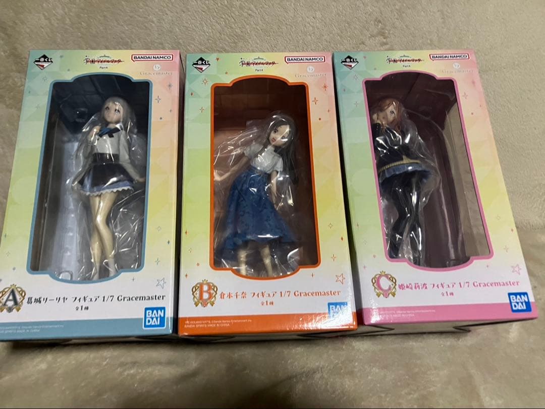 学園アイドルマスター 学マス 一番くじ　フィギュア　A賞 B賞C賞