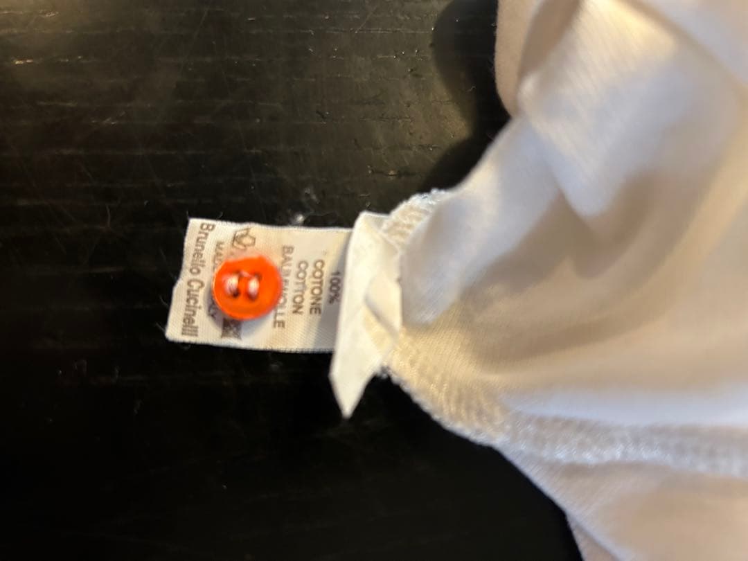 ち*こ様 BRUNELLO CUCINELLI ホワイトポロシャツ