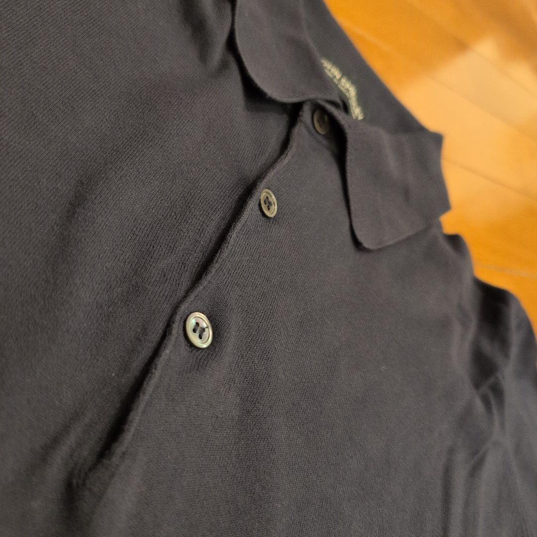 数回使用　美品　ジョンスメドレー　ポロニット　ネイビー　S