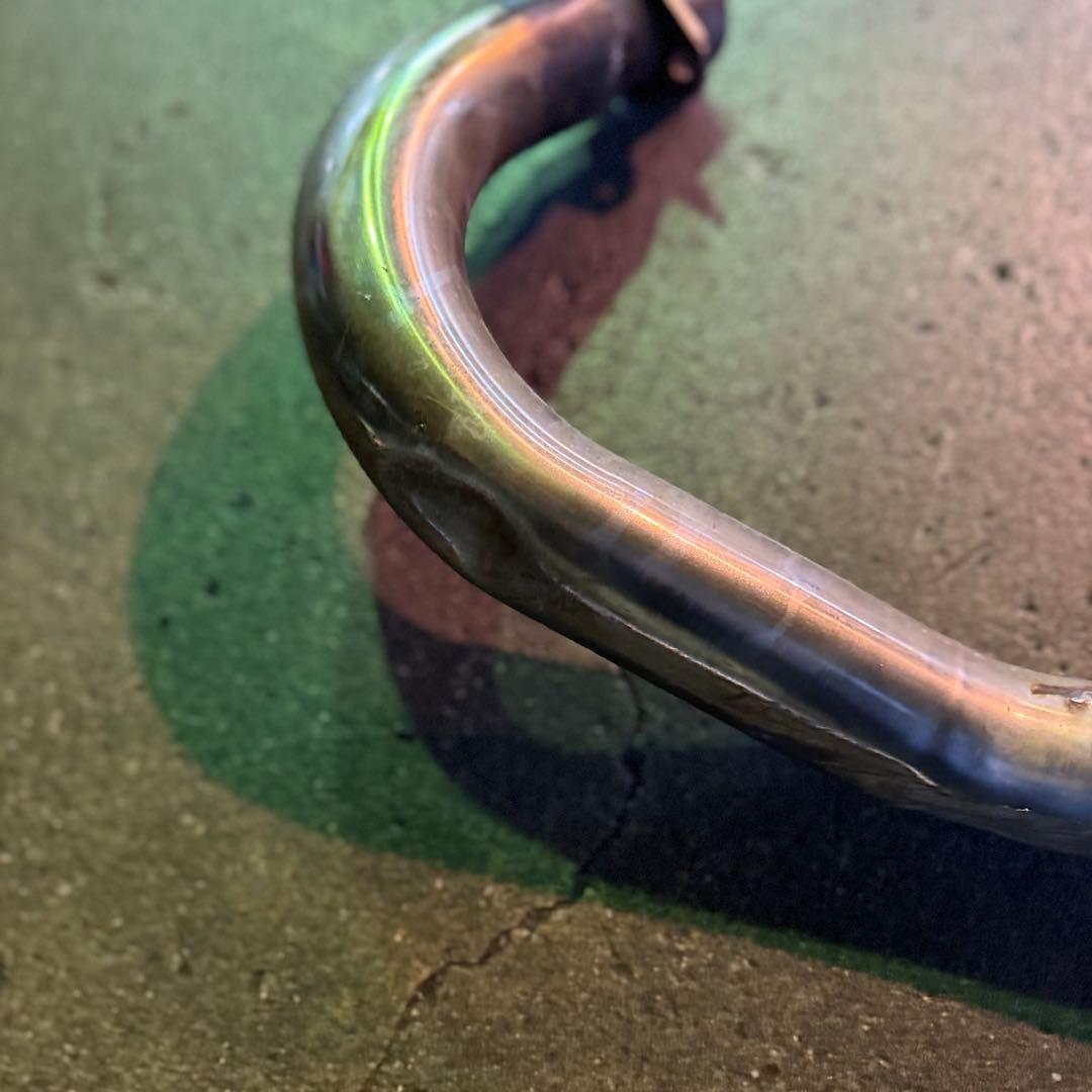 マグナ250 純正スラッシュカットマフラー 前後セット