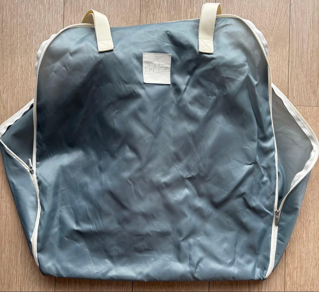 【美品】ネオママイズムベッドインベッド　グレー　替えパッド、持ち運び用袋、箱付き