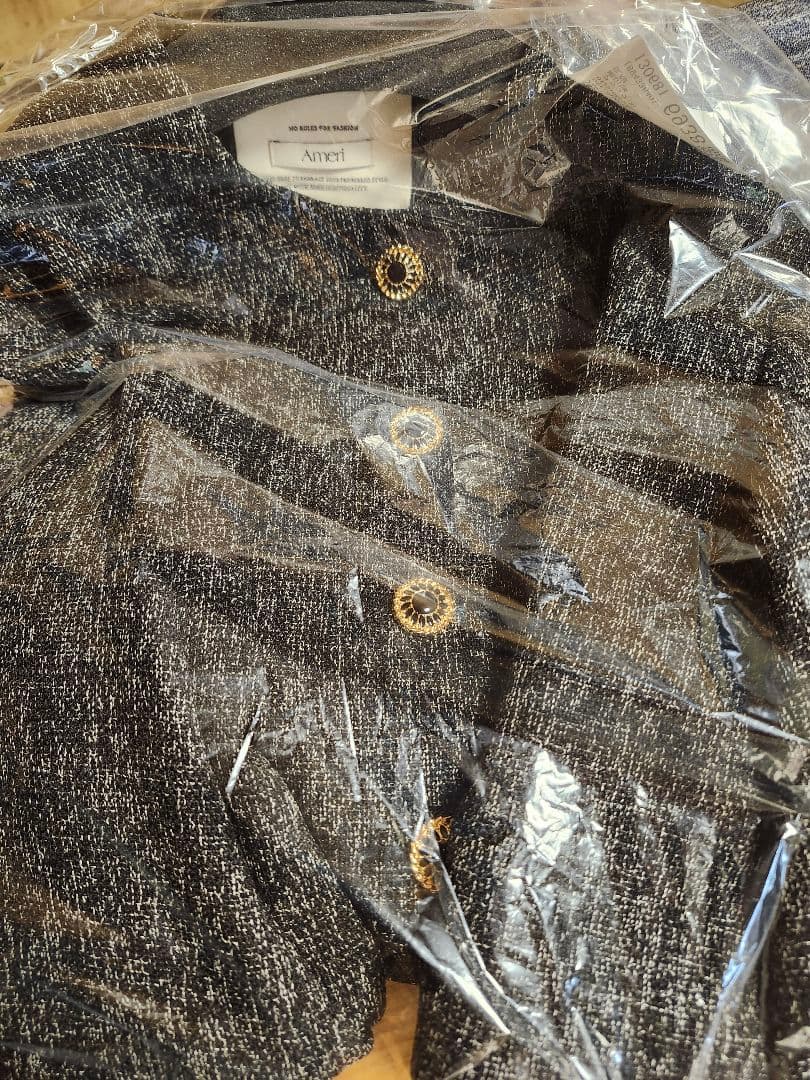 Ameri♡DEFORMATION SUMMER TWEED JACKET