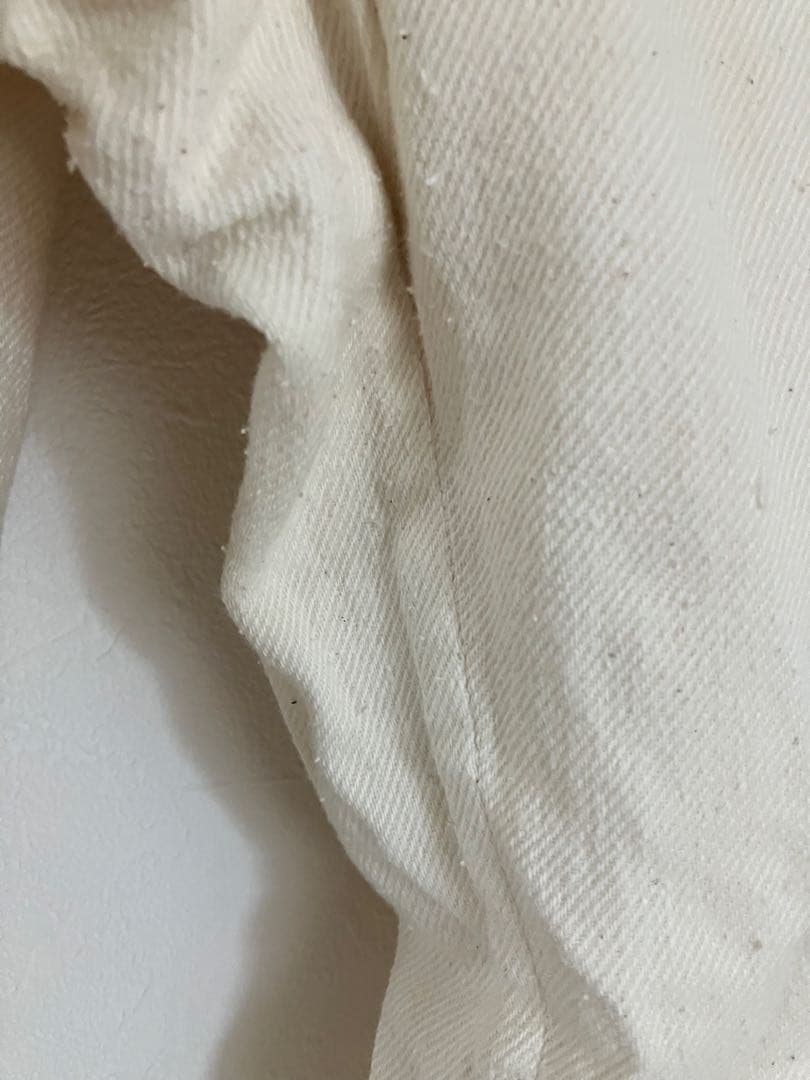 えみおわす　ダーツパンツ（カディデニム生成）