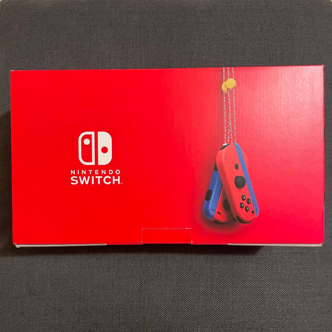 Nintendo Switch マリオレッド×ブルー 本体 初期化済み 1箱