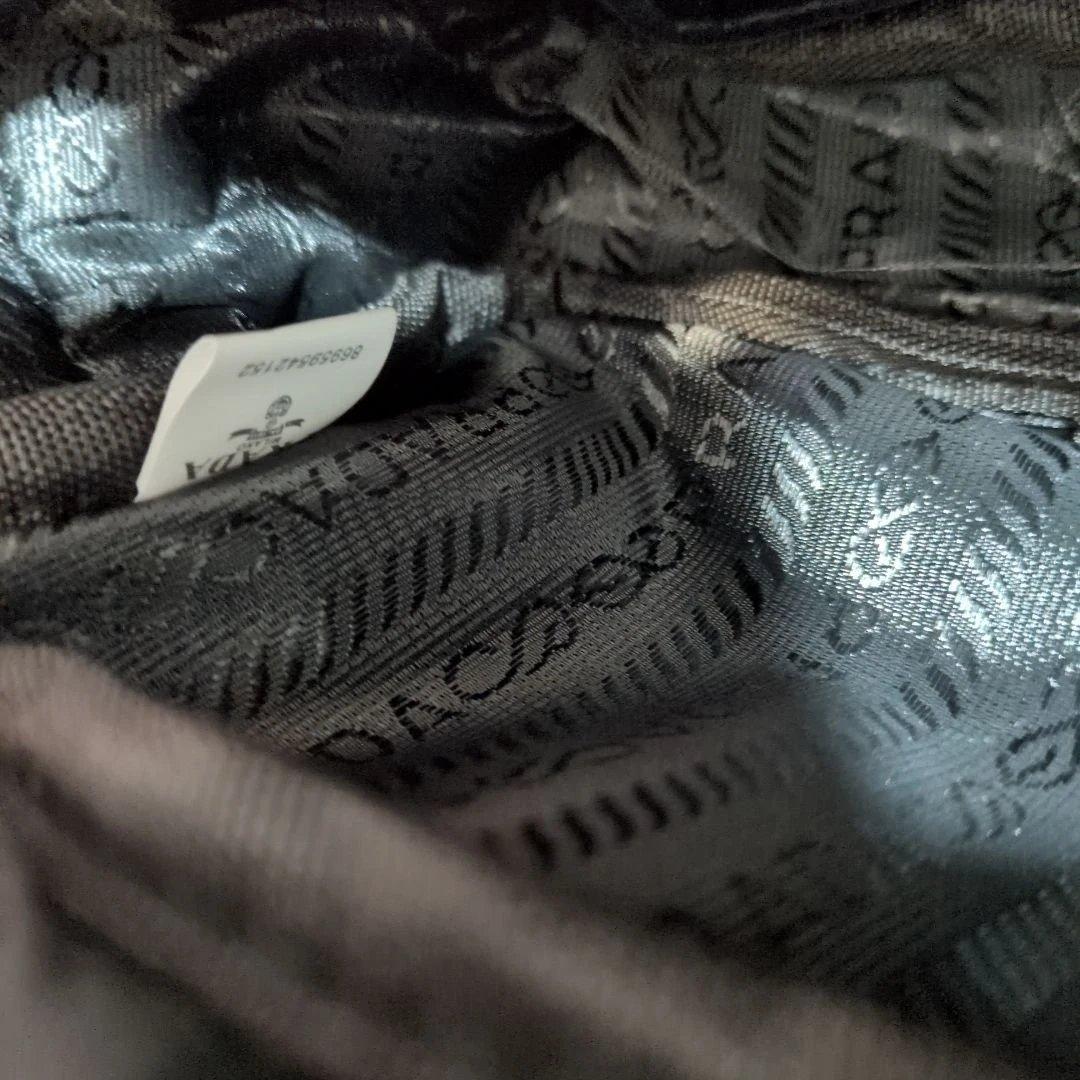 ブラックレザー ショルダーバッグノベルティ