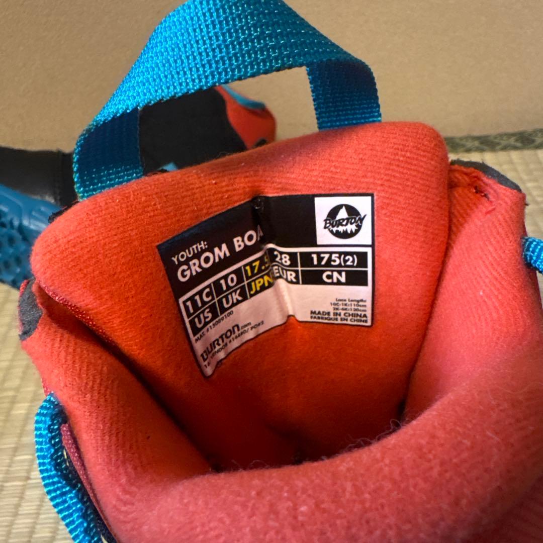 BURTON GROM BOA バートン　グロム　ボア 17.5cm
