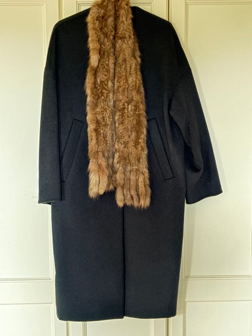 定価10万 極美品 ロシアンセーブル ファー マフラー ストール